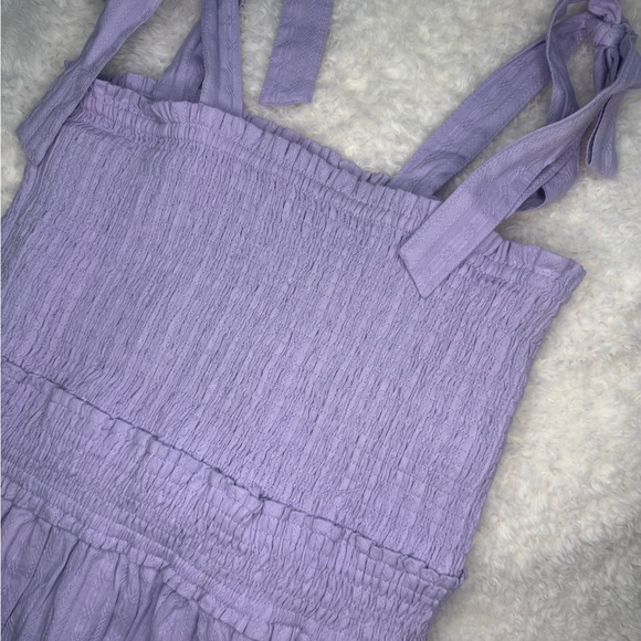 Lost + Wander Dresses & Skirts - Lost + Wander Light Purple Smocked Sundress Size Medium